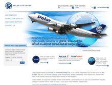 Tablet Screenshot of polaraircargo.com